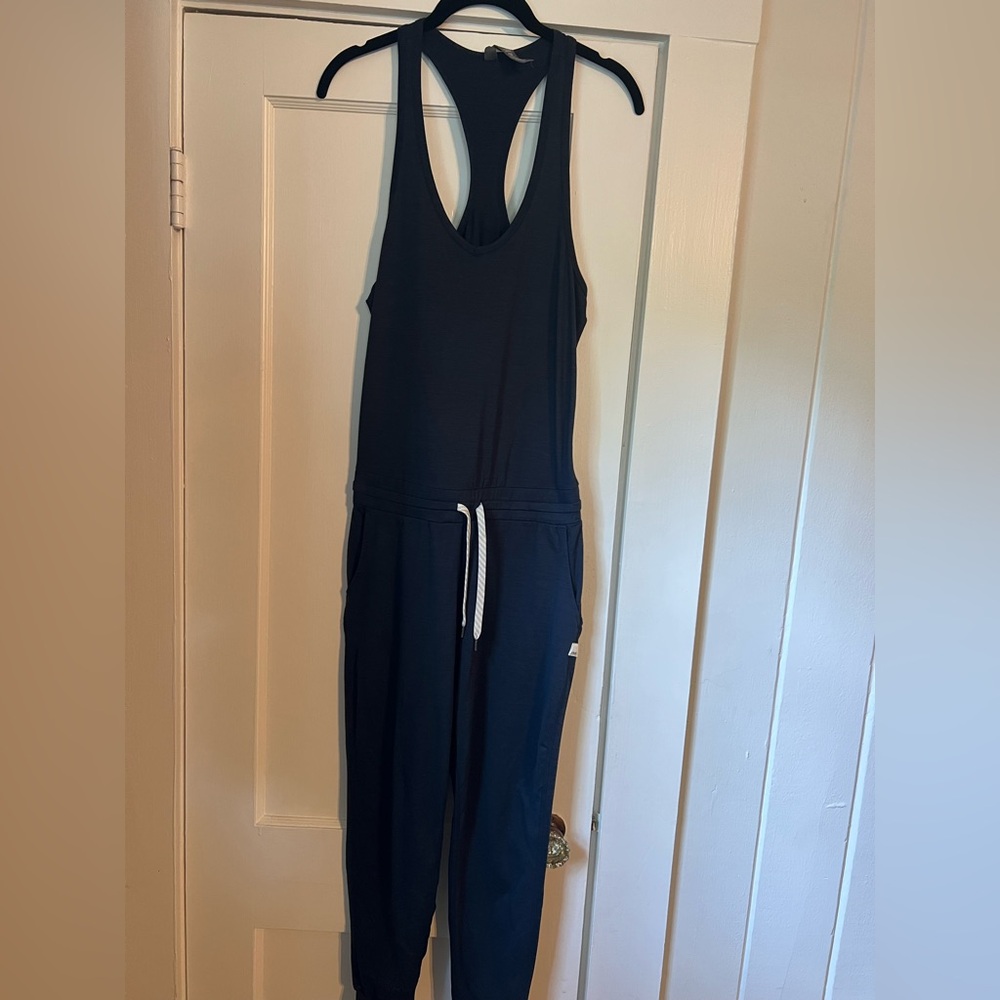 Vuori Navy Racerback Jumpsuit - XS